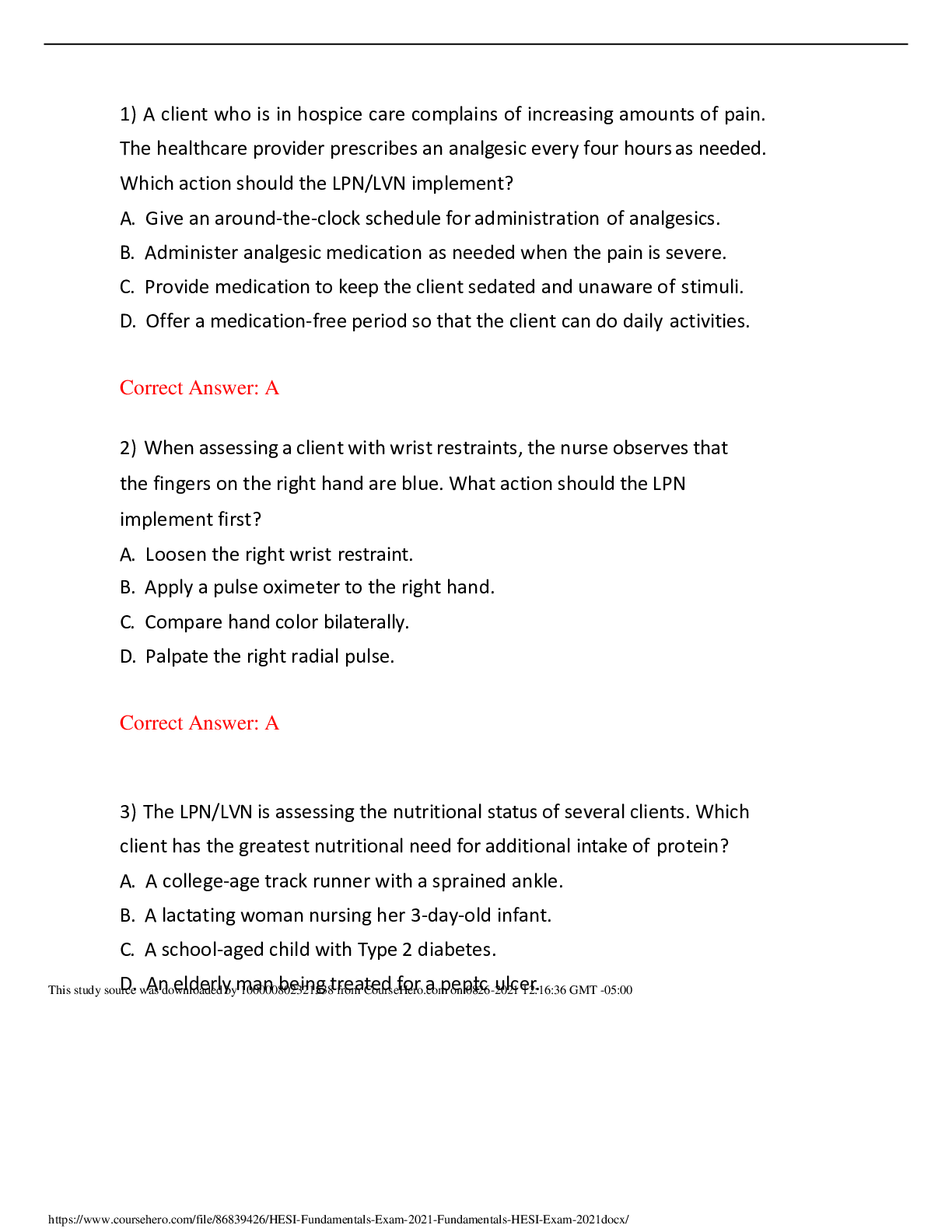 Preview image for Pharmacology Exam: Latest 2021 EDITION